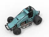 Sprint car while turning Scale 1 to 25-2