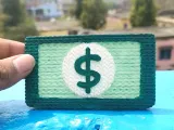 knitted Dollar (cute)-1