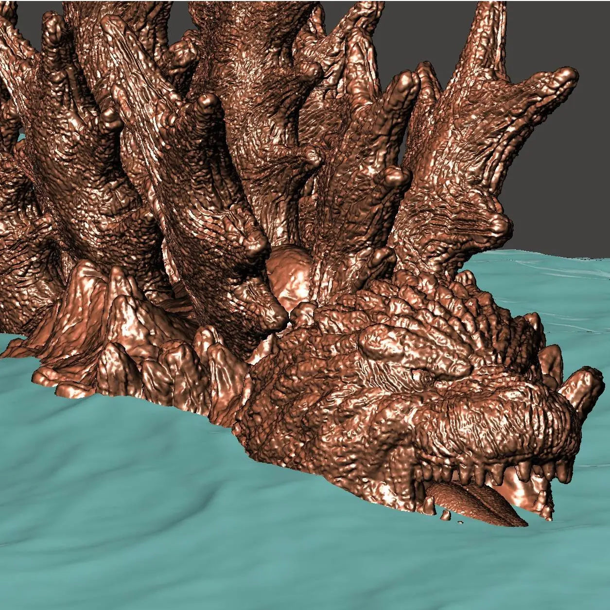 ghidorah | 3D Models | Creality Cloud, image size:1255x1255