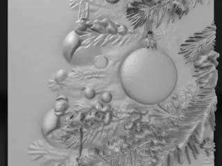 Christmas tree globe