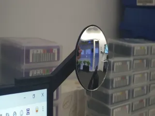 Monitor Rearview Mirror