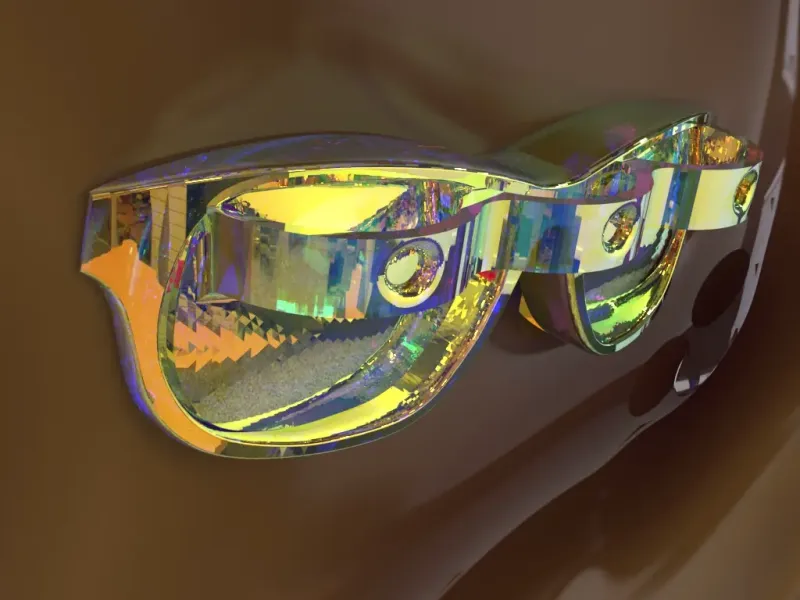 eyeglass holder rayban hommage