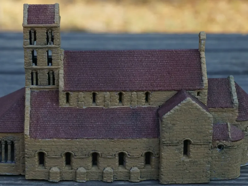 ROMANISCHE KIRCHE NOTRE-DAME DE L'ASSOMPTION PRINT-IN-PLACE