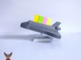 Space Shuttle Sticky Note Holder-1
