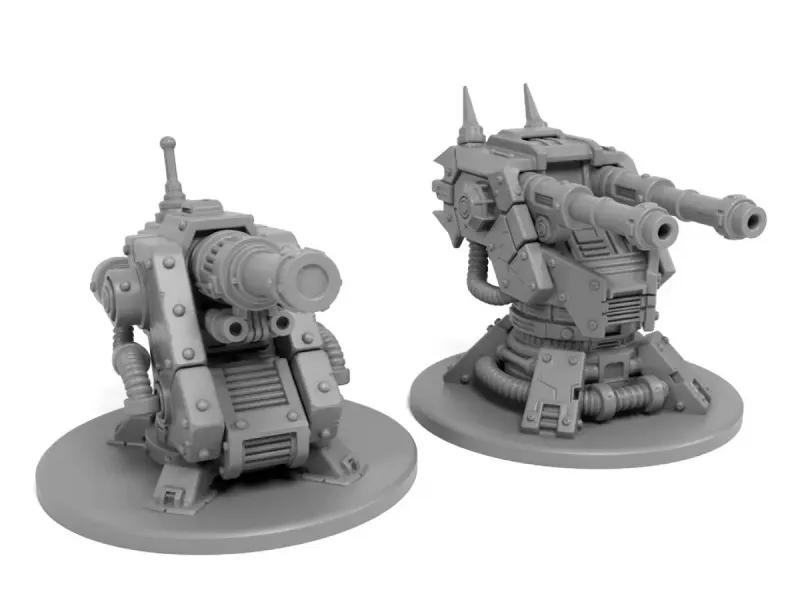 Fantasy Gun turrets