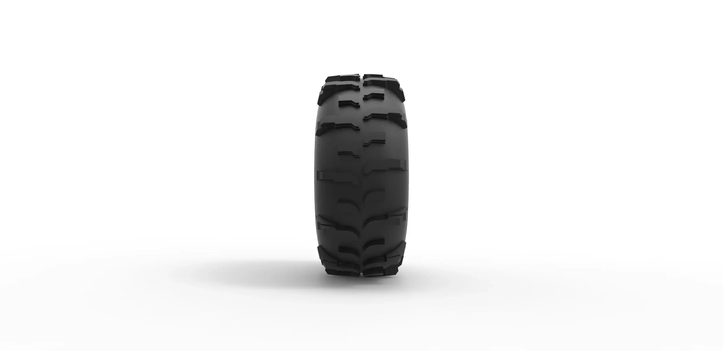Other STL Download - Dirt dragster rear tire 2 Scale 1:10by 3DTechDesign