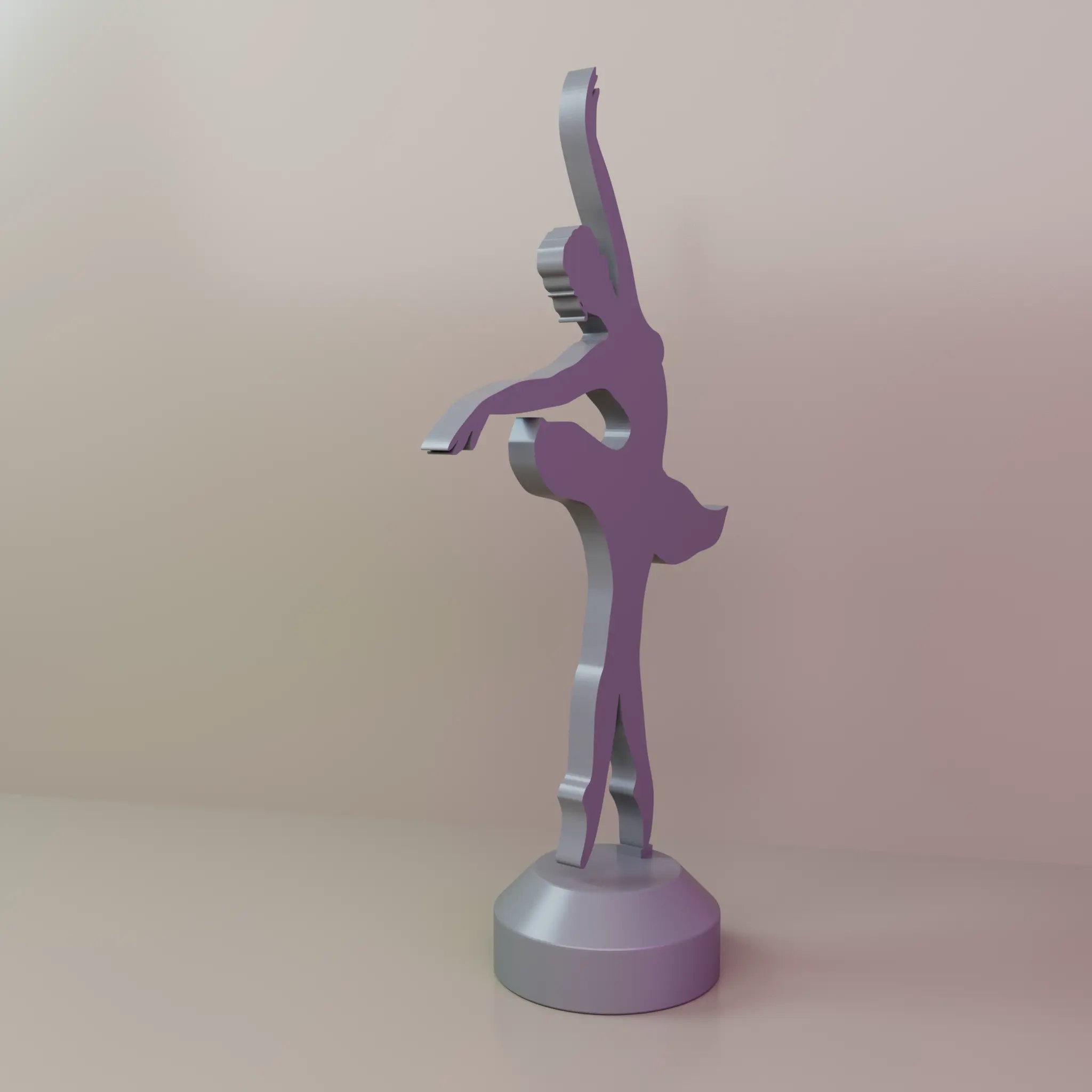 BALLERINA DANCER, DECORATION, DESK DECORATION