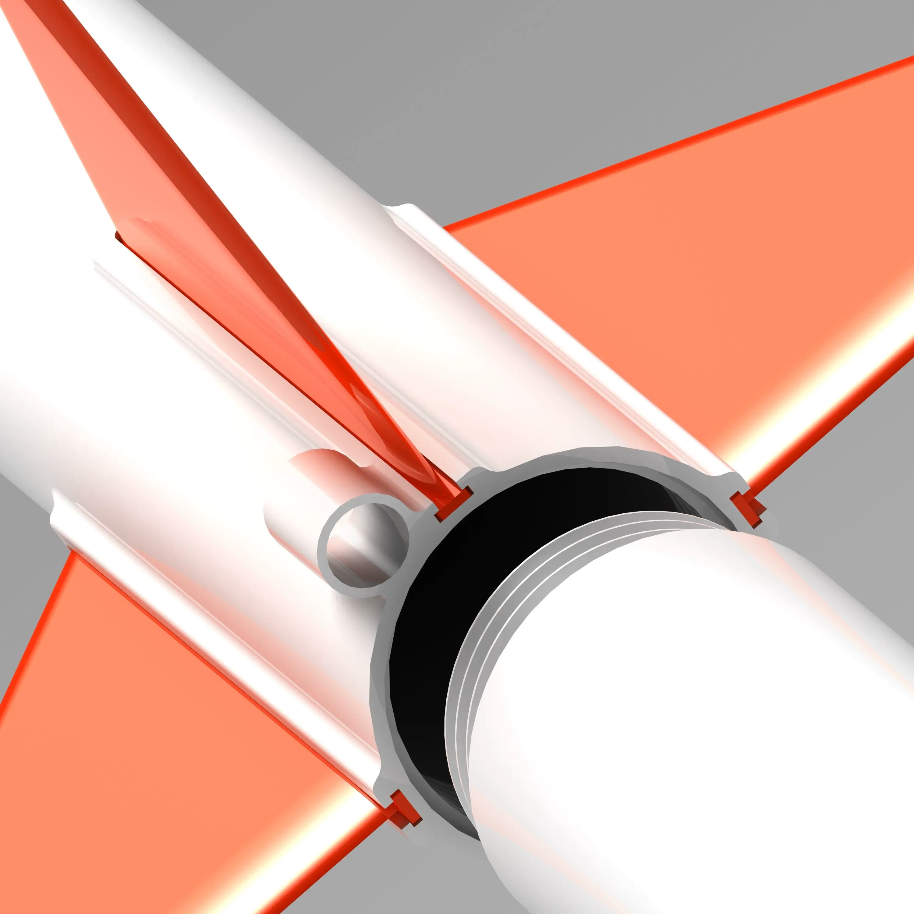 Cohete modelo AIM-7 Sparrow