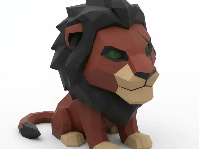 Scar Chibi Figure 🦁🗡️