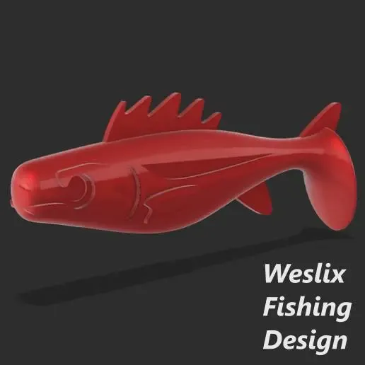 paddle tail fishing lure