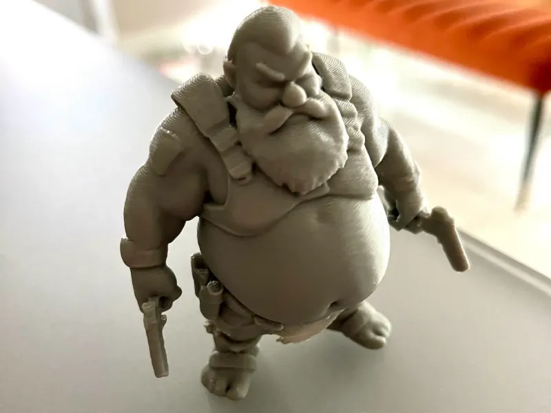 Dwarf wearing kevlar