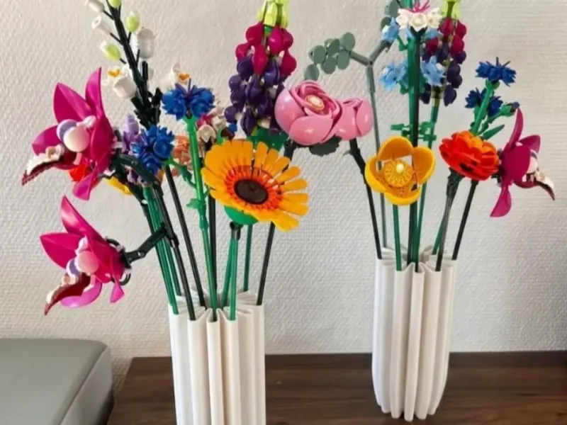Lego Flower Vase