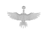 Eagle Skeleton Anatomy – Highly Detailed Bird Skeletal Model-3