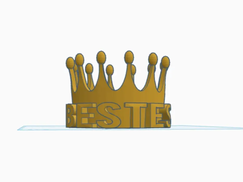 Bestest Hubby Crown