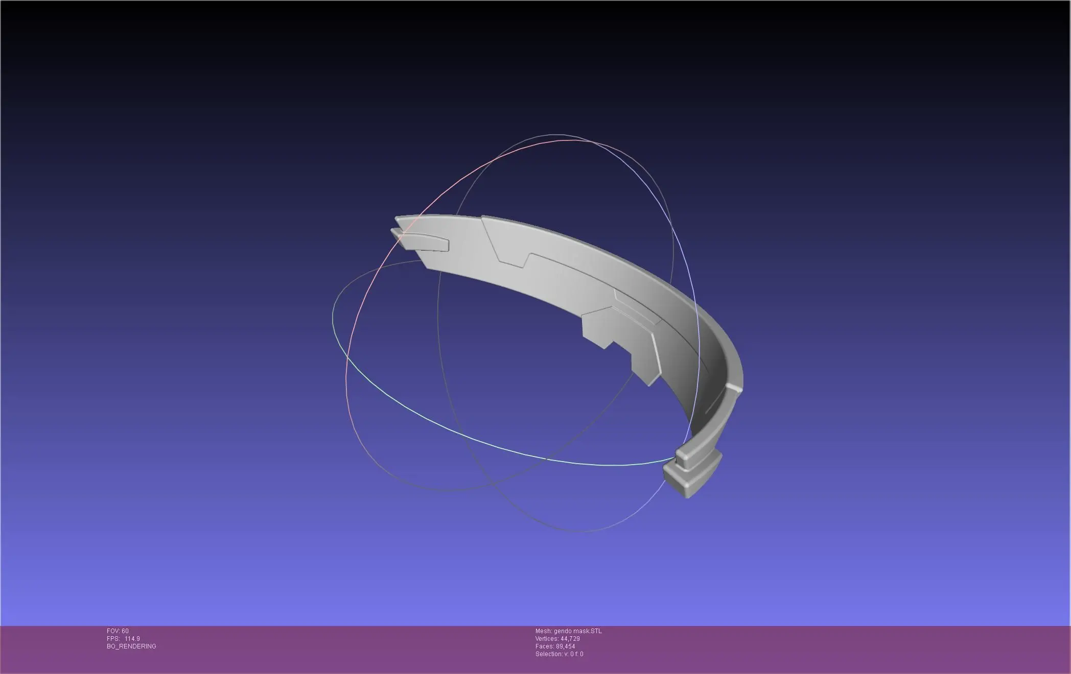 Evangelion Rebuild Gendo Mask Printable Model