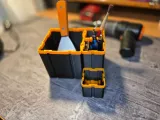 Modular Tool Organizer - Expandable Interlocking Storage Bin-2