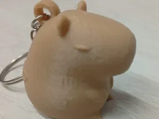 llavero capibara - keychain capybara