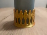 Round Leaf Candle Holder-3