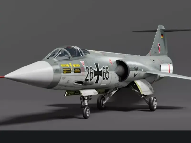 Avión de combate F104G