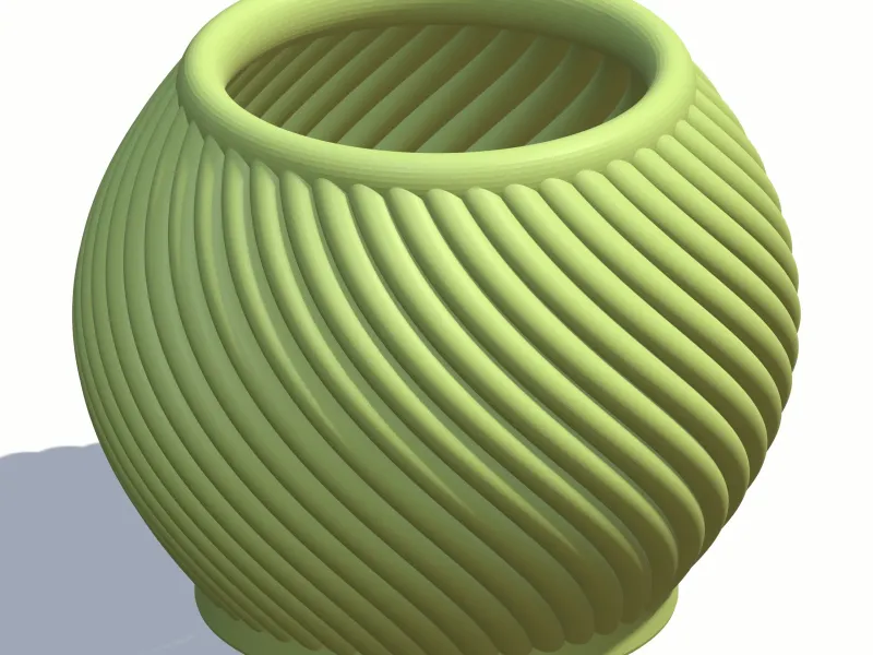 Flower vase STL Version- 012 Volume:- 207k.
Surface:- 106k.
