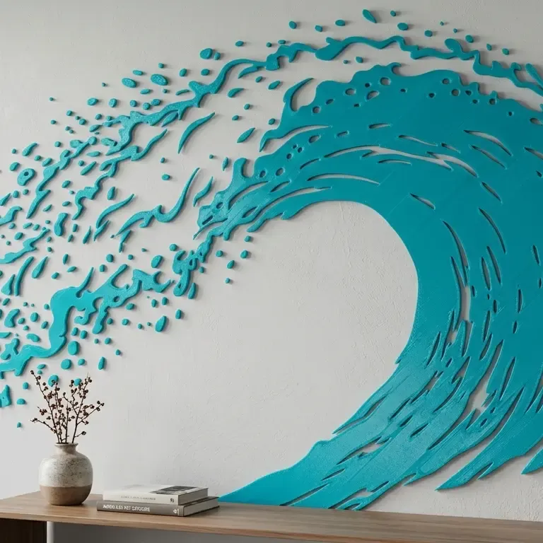 decoración ola