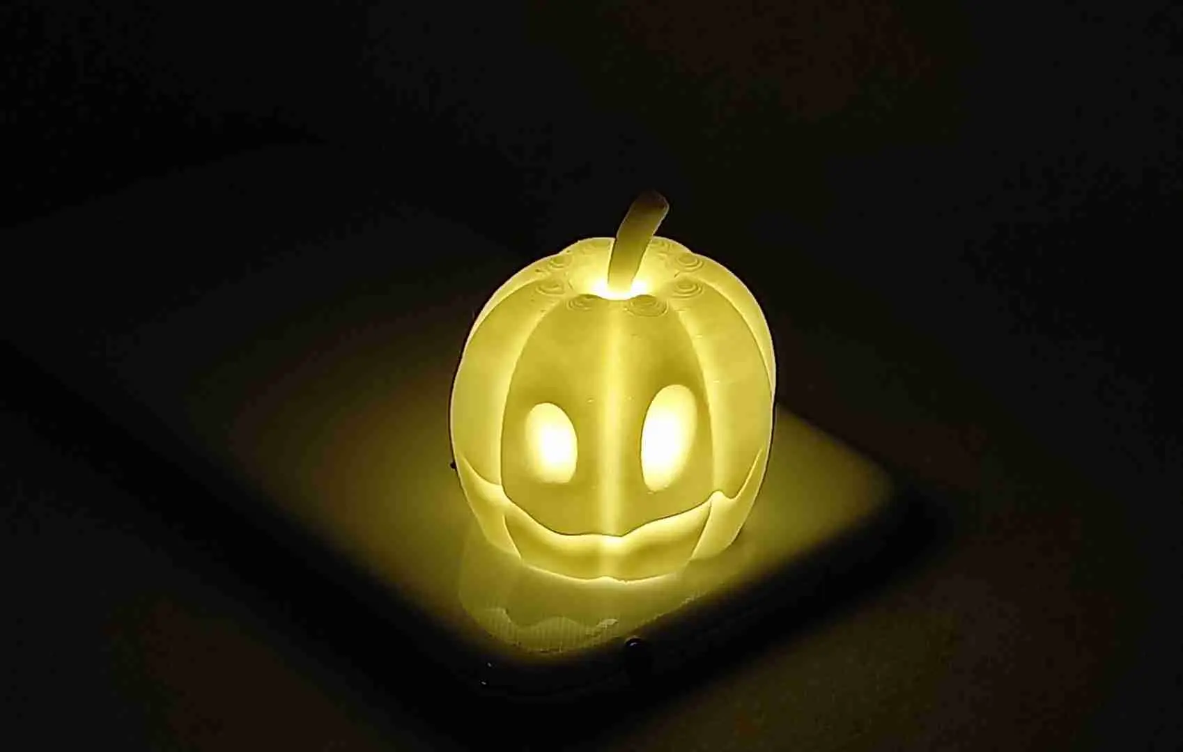 small Pumpkin lamp (Print in place No Supports)