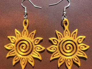 Earrings - 022 - Easy Print - Free