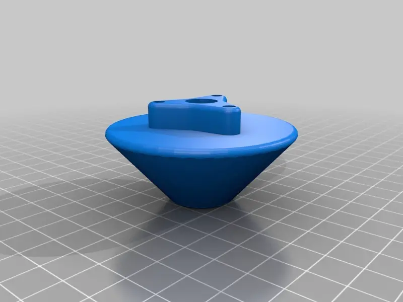 Portabobinas para Prusa i3 con marco de 6mm (sin rodamientos)