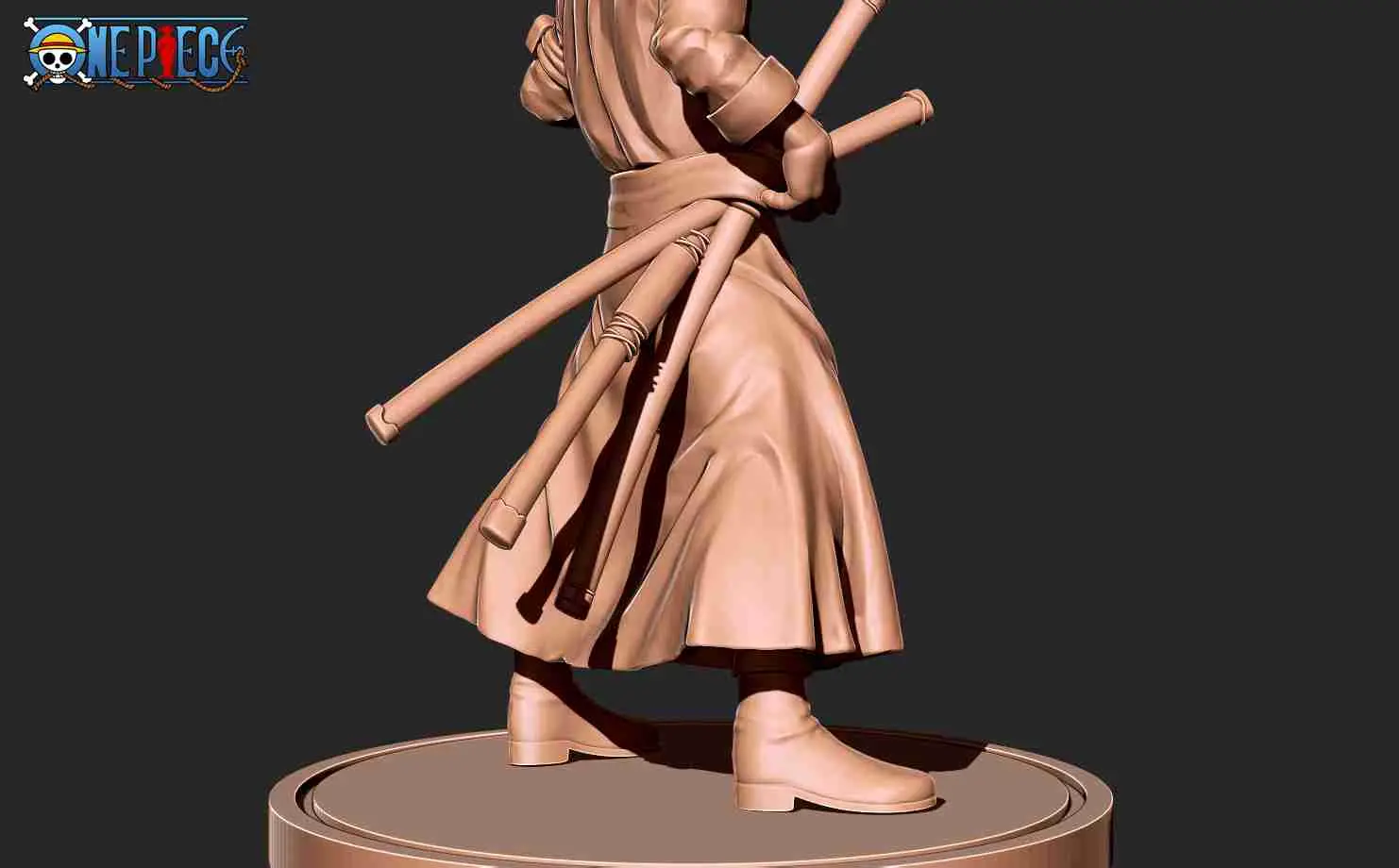 Zoro one piece 3D print model