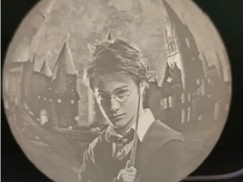 Litofanía de Harry Potter