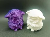 Grumpy Easter Sheep – Chibi-3