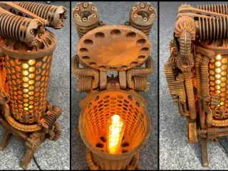 Coke Oven - Steampunk Style Lamp