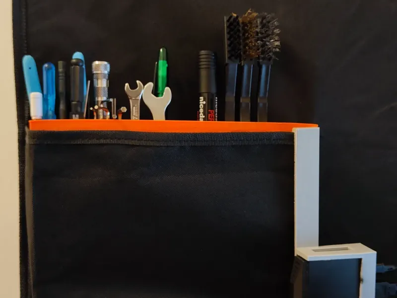 Zij-inlaat voor gereedschapskist voor CR10S Pro-behuizing creality