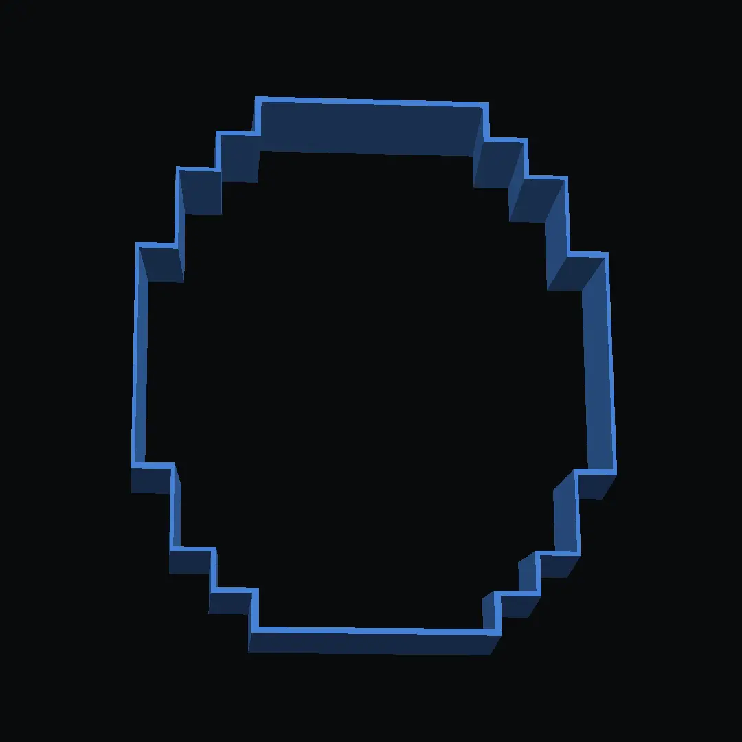 Minecraft cookie cutter 