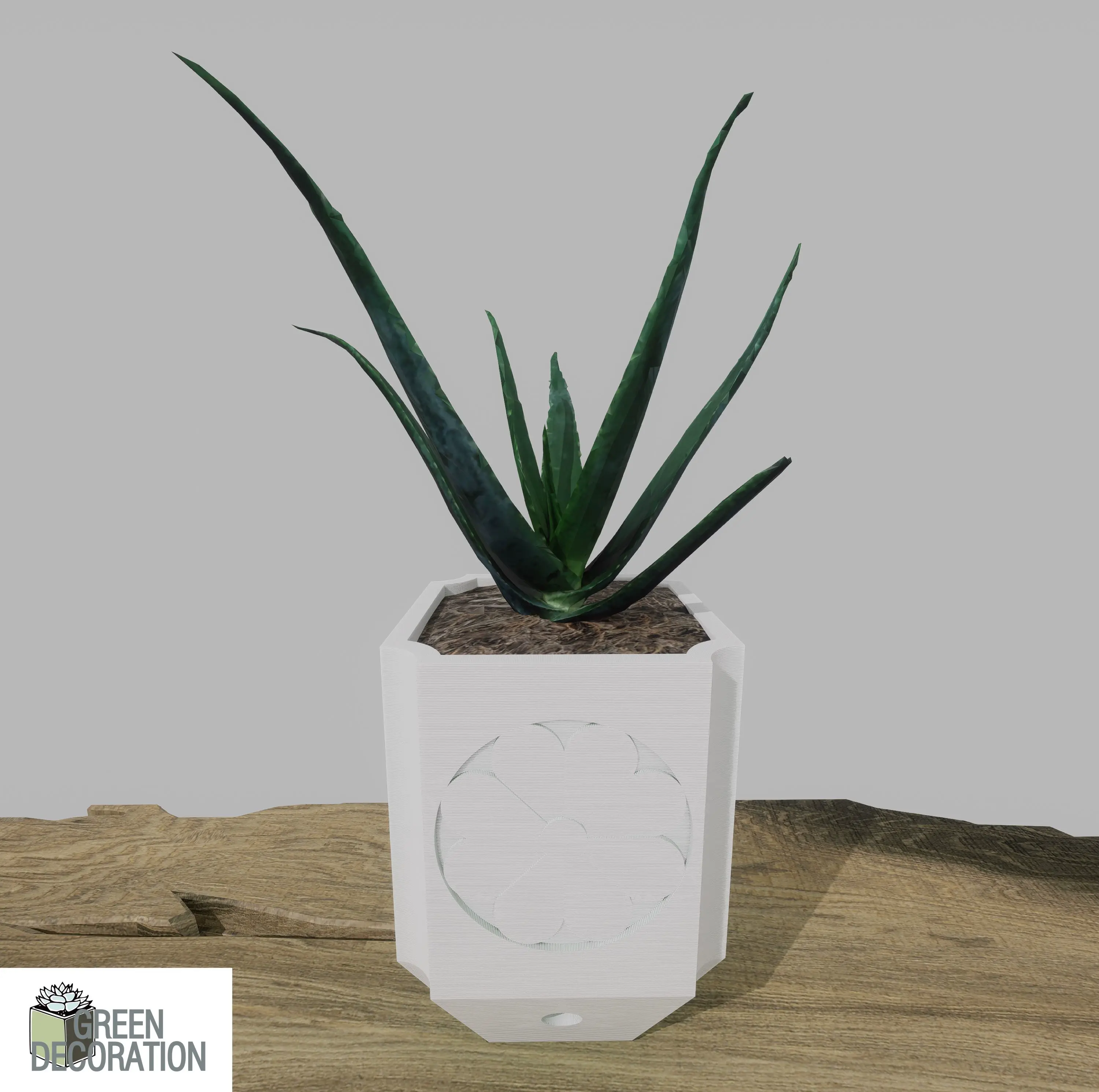 FLOWER POT FOR HOME DECORATION. FP13