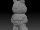 Knitted Pooh-6