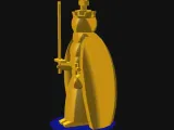 chess piece (king) / peça de xadrez rei-7