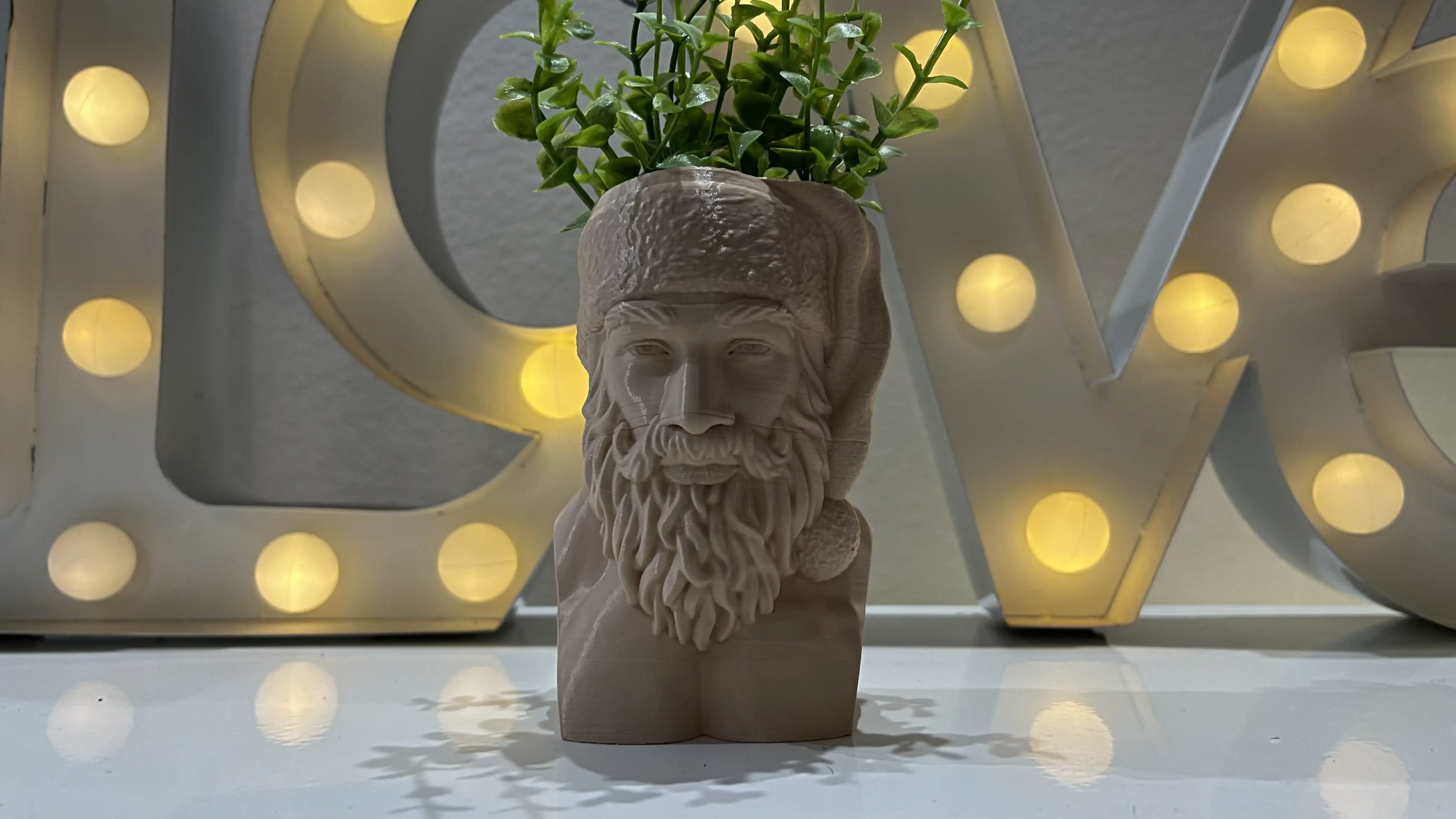 SANTA CLAUS FLOWER POT