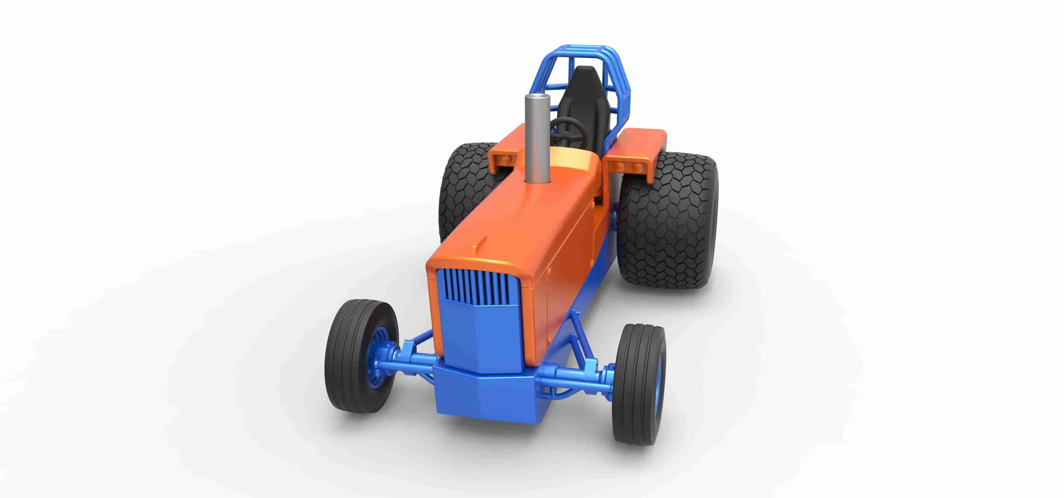 Tractor dragster concept Scale 1:25