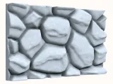 Rugged Terrain Panel for 3D Printing-1