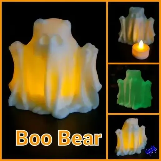light up Boo bear