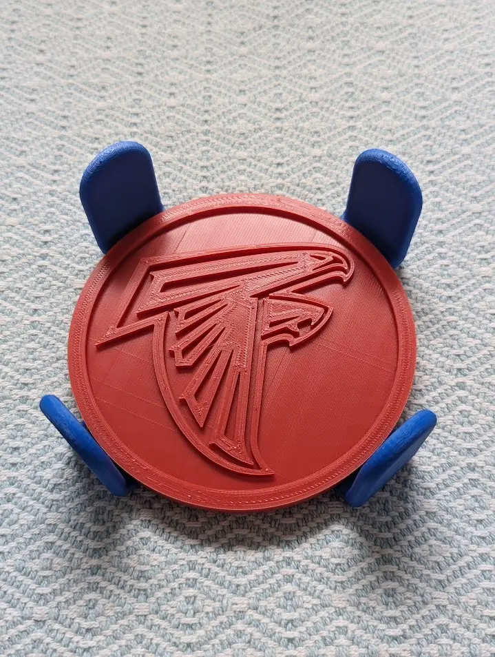 Atlanta Falcons Coaster w/ Holder (holds 6)