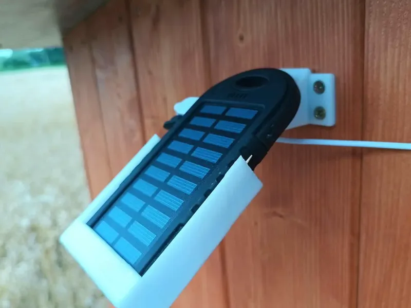 Support pour panneau solaire ou batterie externe (angle optimal pour la lumière du soleil)