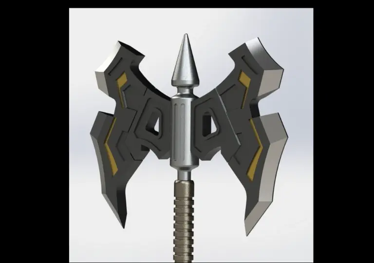 Long Battle Axe - Toy Replica