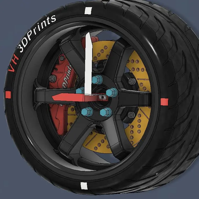 Free Other STL Download - Wheel Clockby Richies3D