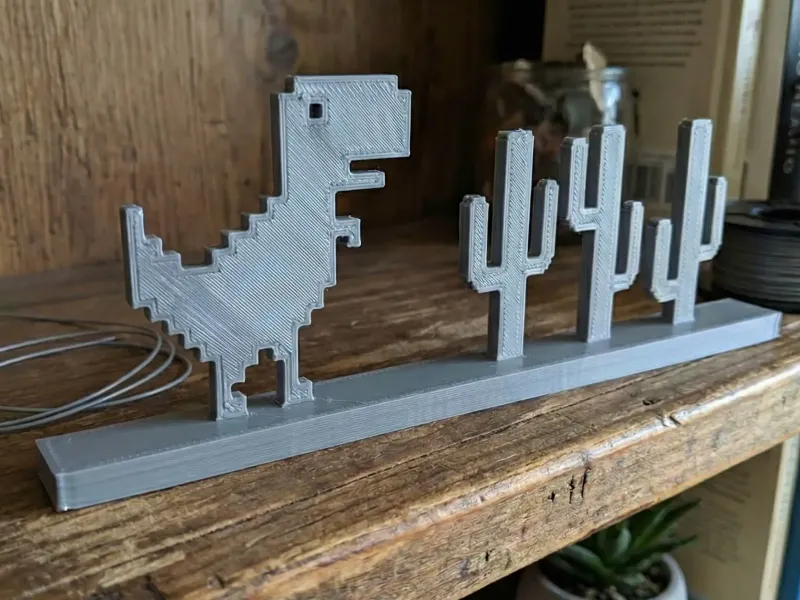 Retro Chrome: The Offline Dino