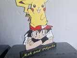 Ash & Pikachu on Stand-1