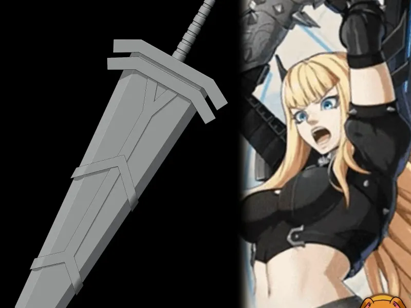 Magik - Sword - Marvel Tokon Fighting Souls Cosplay Prop