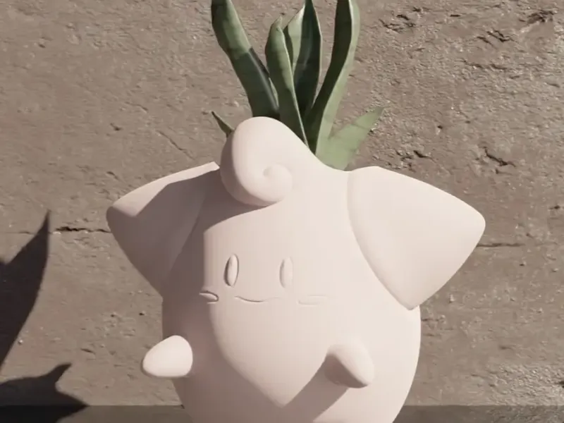 Clefairy - Pokemon Pot Plant