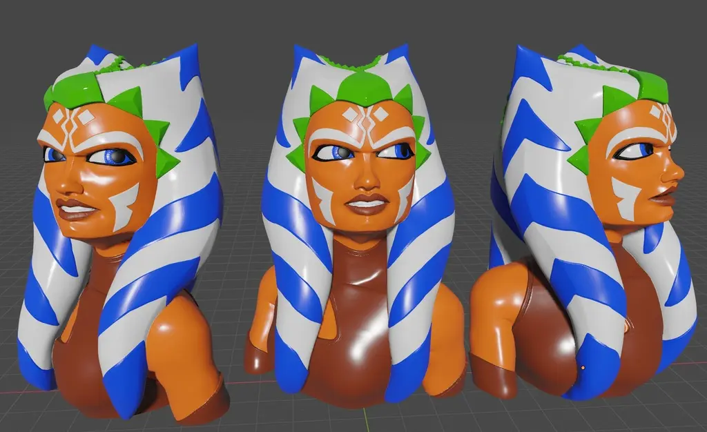 Ahsoka Tano Bust Support Free